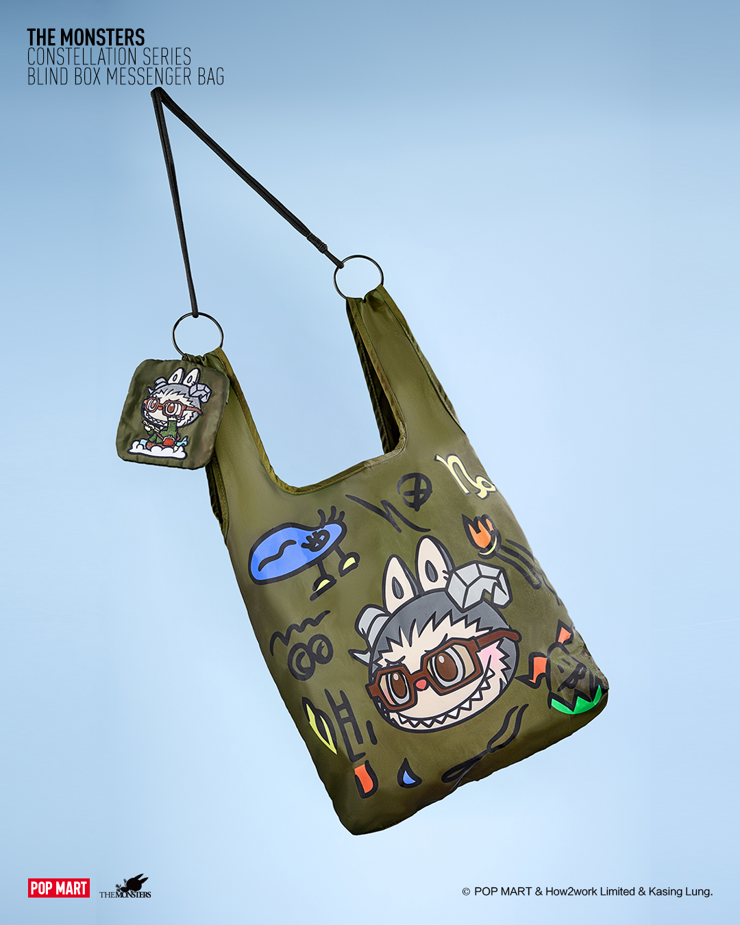 POP MART The Monsters Constellation Series - Messenger Bag Individual Blind Box