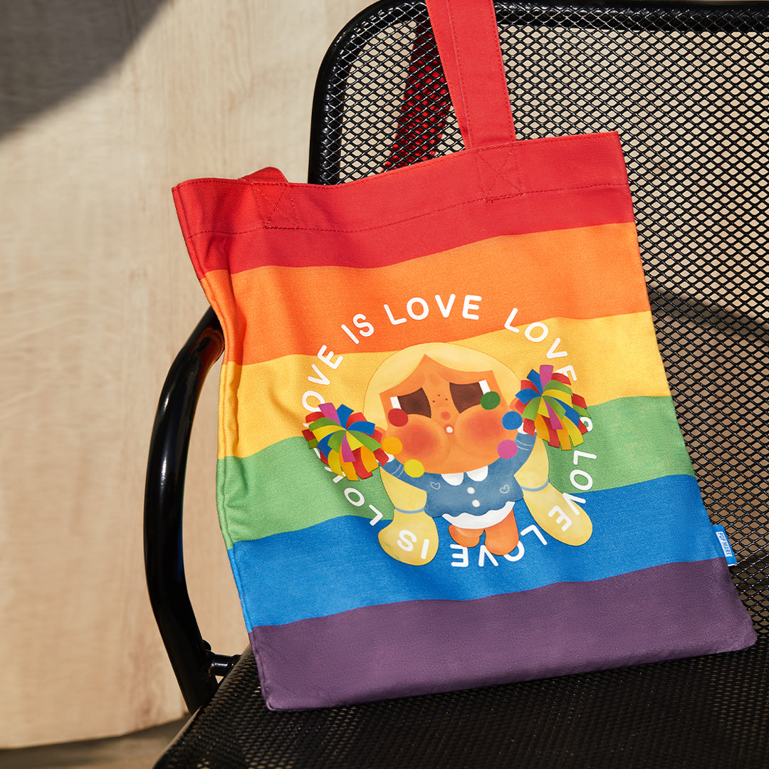 POP MART CRYBABY Cheer Up, Baby! Series Tote Bag