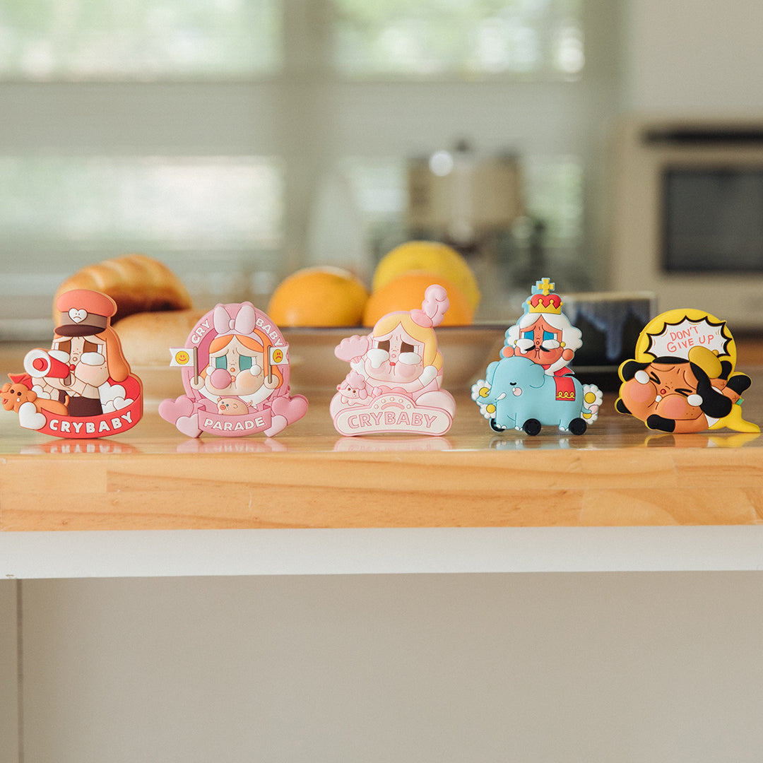 POP MART Crybaby Crying Parade Series Fridge Magnet Blind Box