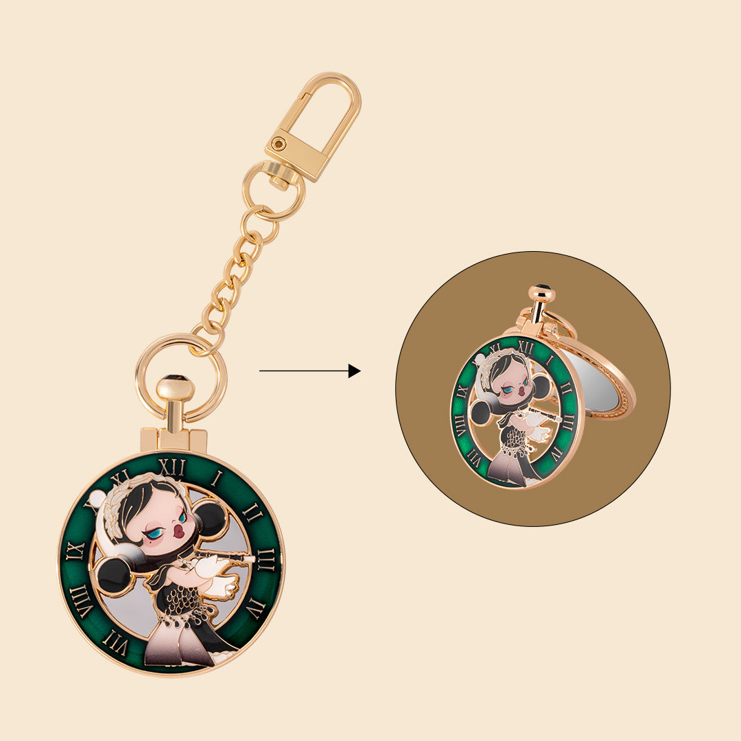 SPOTLIGHT POP MART 13th Anniversary Series Mirror Pendant Blind Box