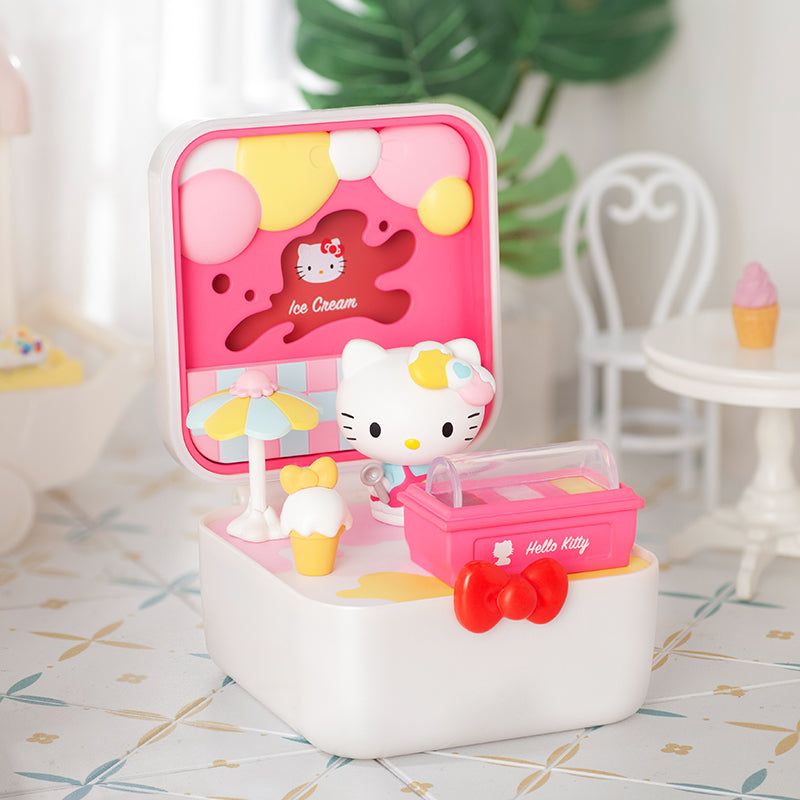 POP MART x Sanrio Hello Kitty Food Town Series Blind Box Scene Set