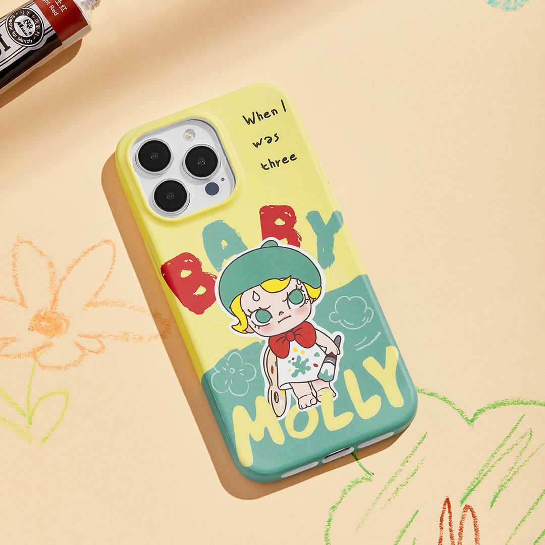 POP MART Baby Molly When I Was Three Series iPhone Case