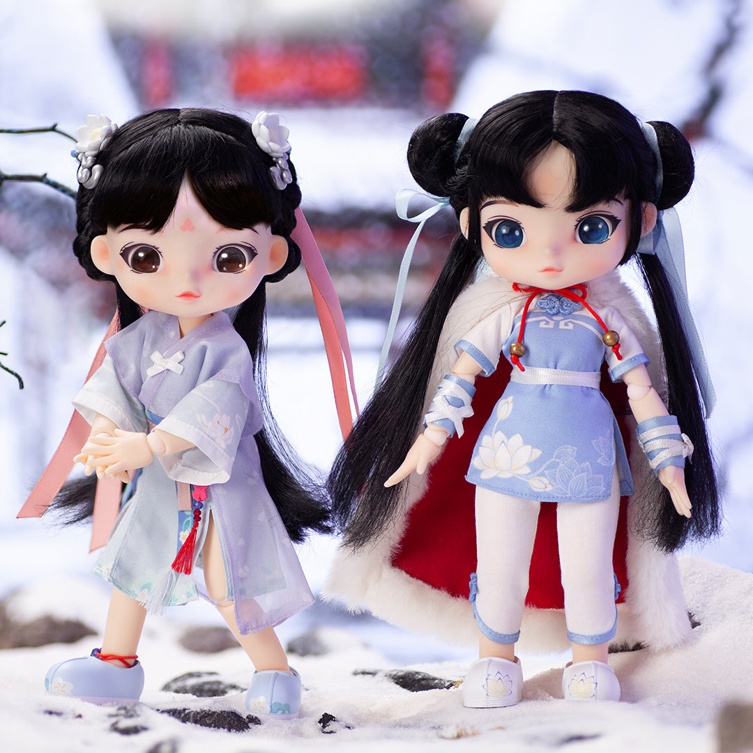 POP MART Viya Doll x Sword and Fairy BJD - Zhao Ling-er/Bai Moqing