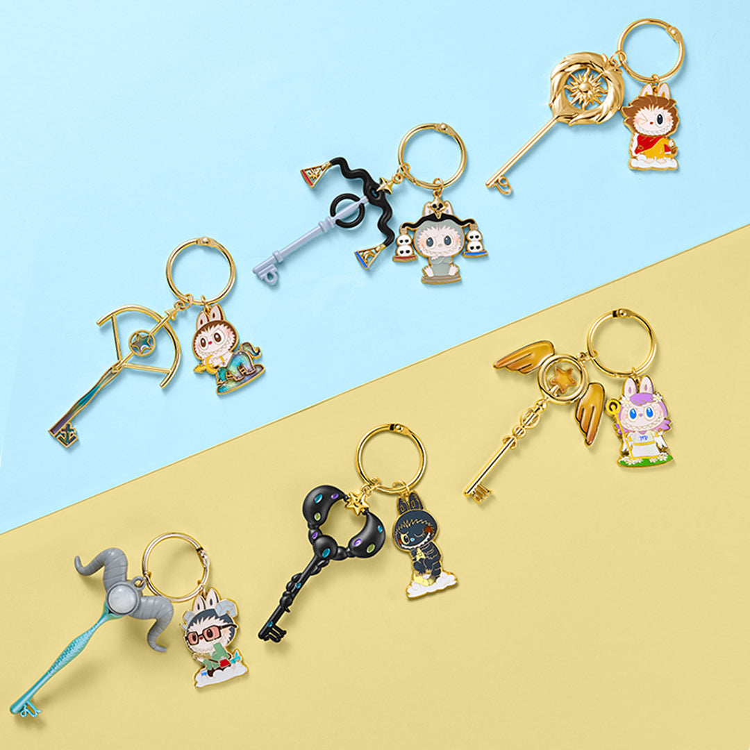 POP MART The Monsters Constellation Series Pendant Keychain Blind Box