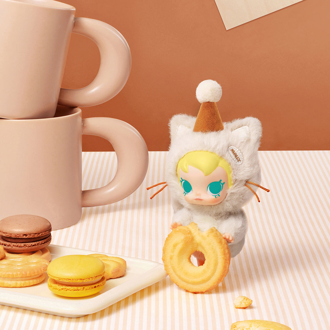 POP MART Baby Molly Pocket Friends Series Vinyl Plush Pendant Blind Box