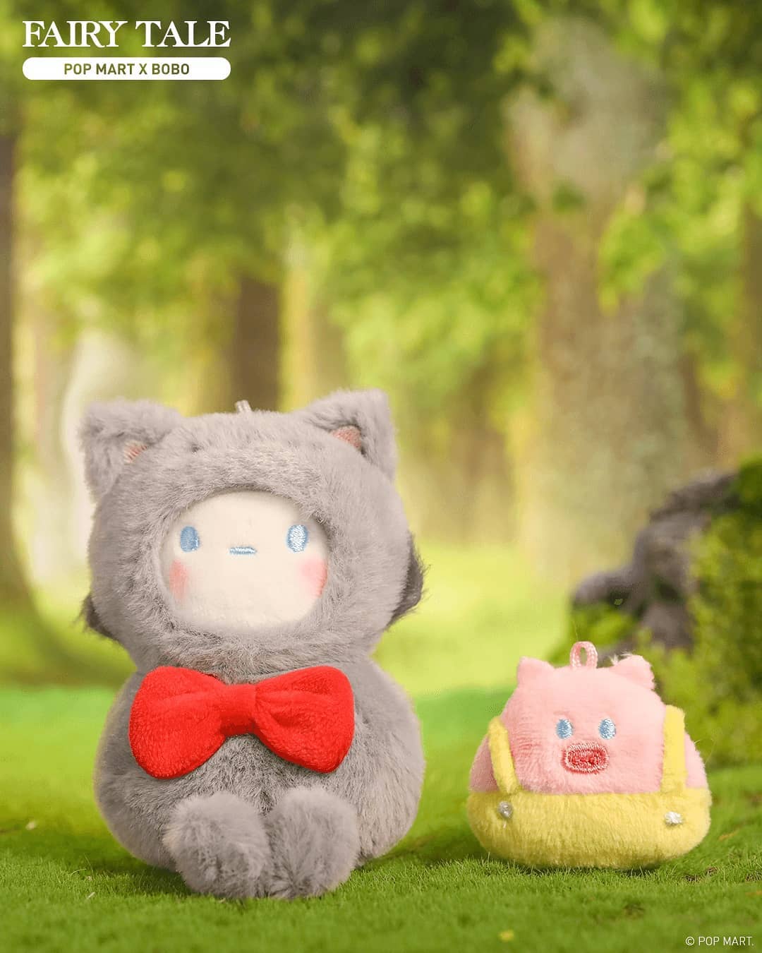 POP MART Bobo and Coco Fairy Tale Plush Series