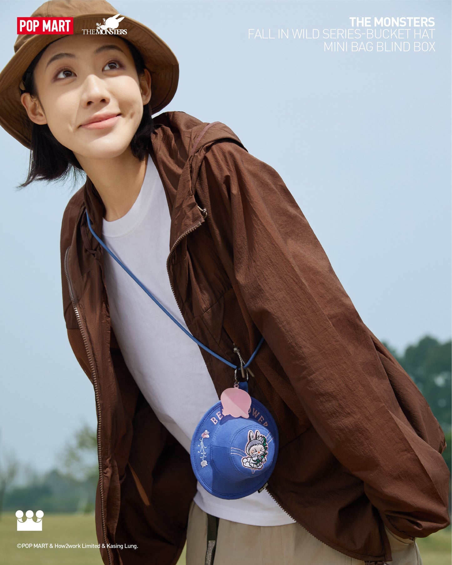 POP MART The Monsters Fall In Wild Series - Bucket Hat Mini Bag Blind Box