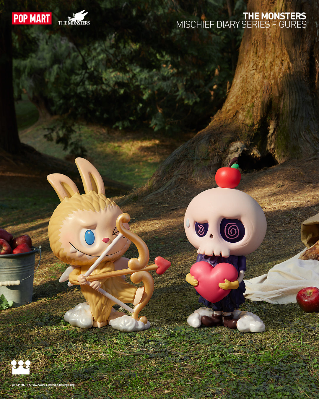 POP MART THE MONSTERS Mischief Diary Series Figures
