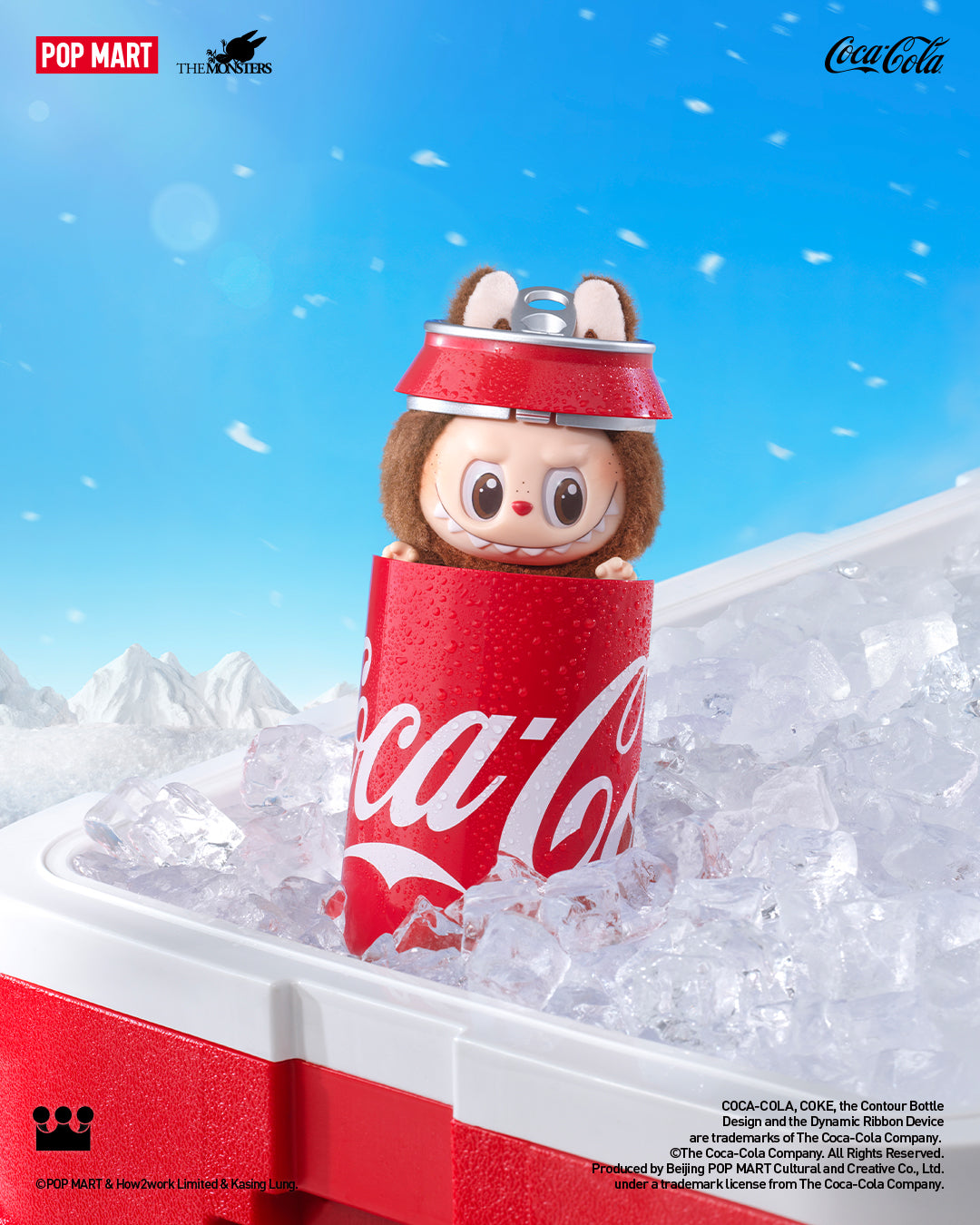 POP MART THE MONSTERS COCA-COLA SERIES-Vinyl Face Blind Box