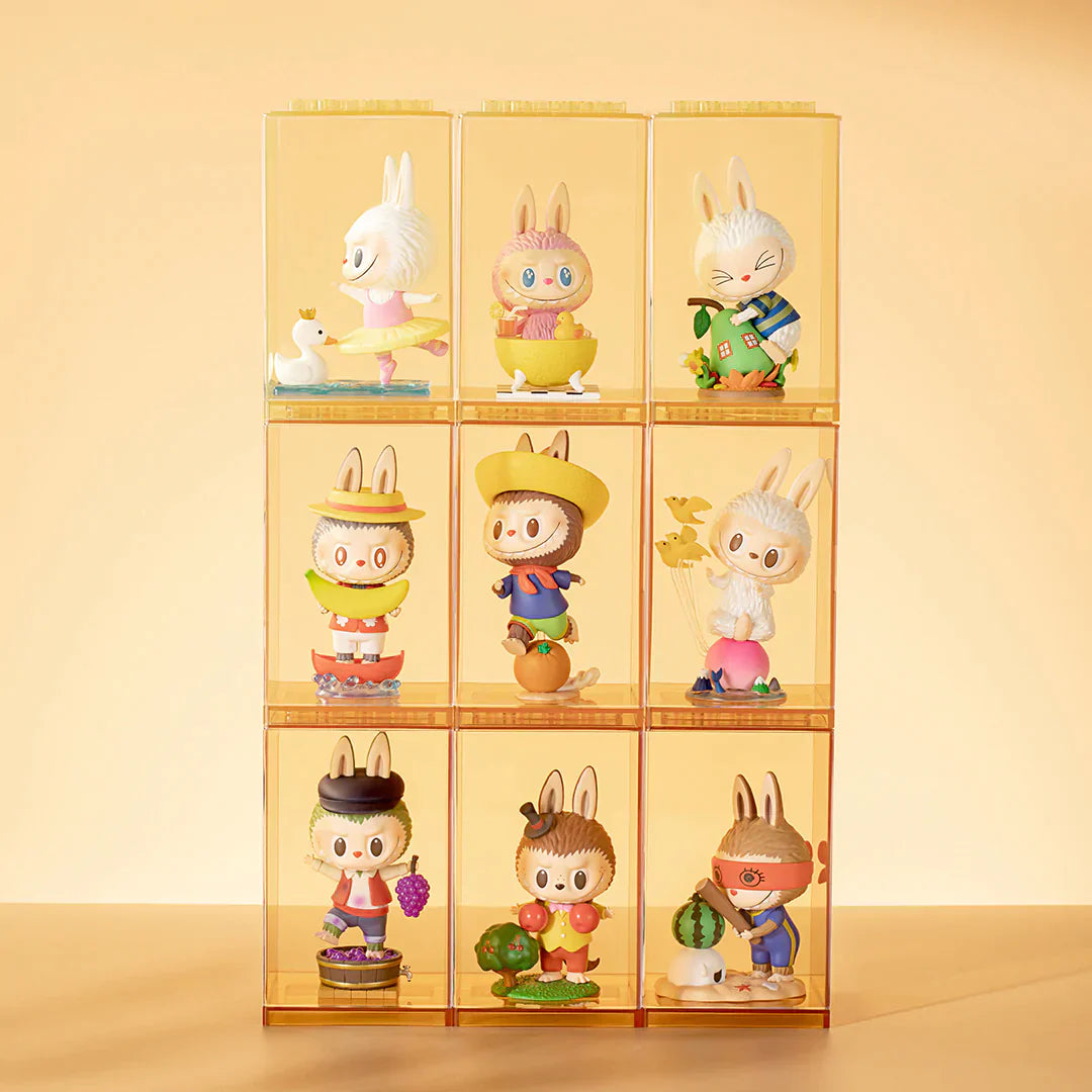 POP MART 100% Figurine Display Box (3 Pack)
