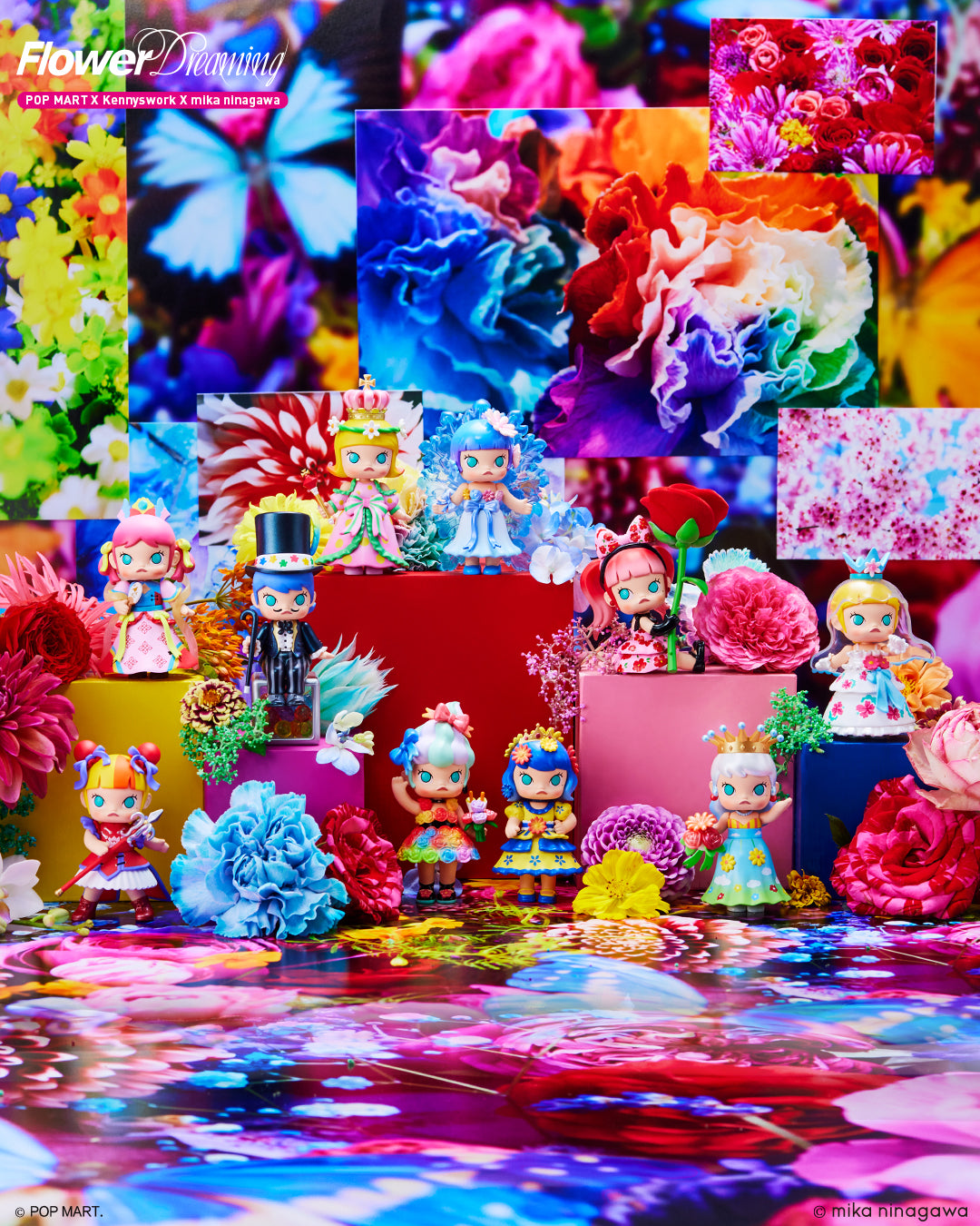 POP MART Molly x Ninagawa Mika Blind Box Series