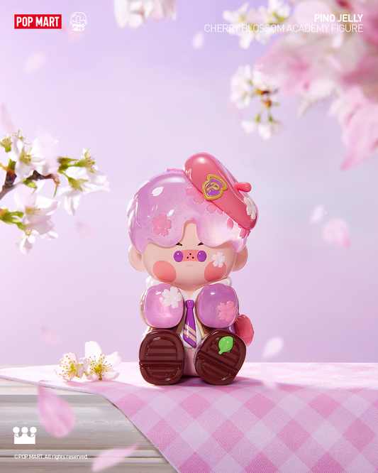 POP MART PINO JELLY Cherry Blossom Academy Figure