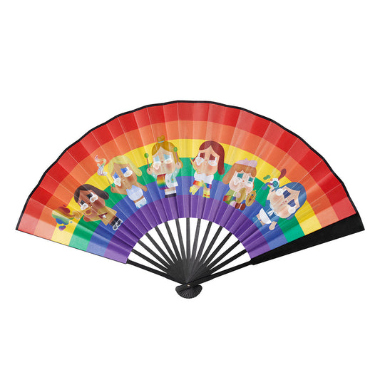 POP MART CRYBABY Cheer Up, Baby! Series Folding Fan