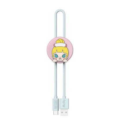 POP MART A Boring Day With Molly Phone Cable Blind Box