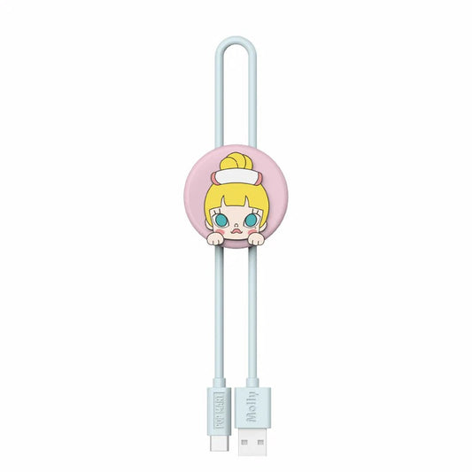 POP MART A Boring Day With Molly Phone Cable Blind Box
