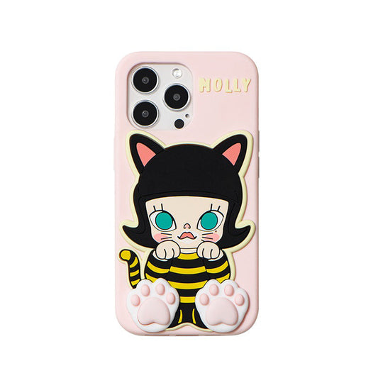 POP MART A Boring Day With Molly Phone Case for iPhone 14/13 Series