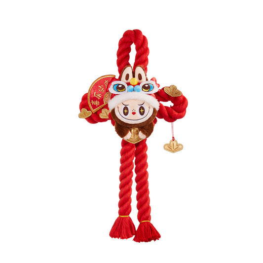 POP MART Wealthy Snake's New Year Celebration Series - LABUBU Plush Door Decoration