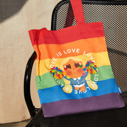 POP MART CRYBABY Cheer Up, Baby! Series Tote Bag