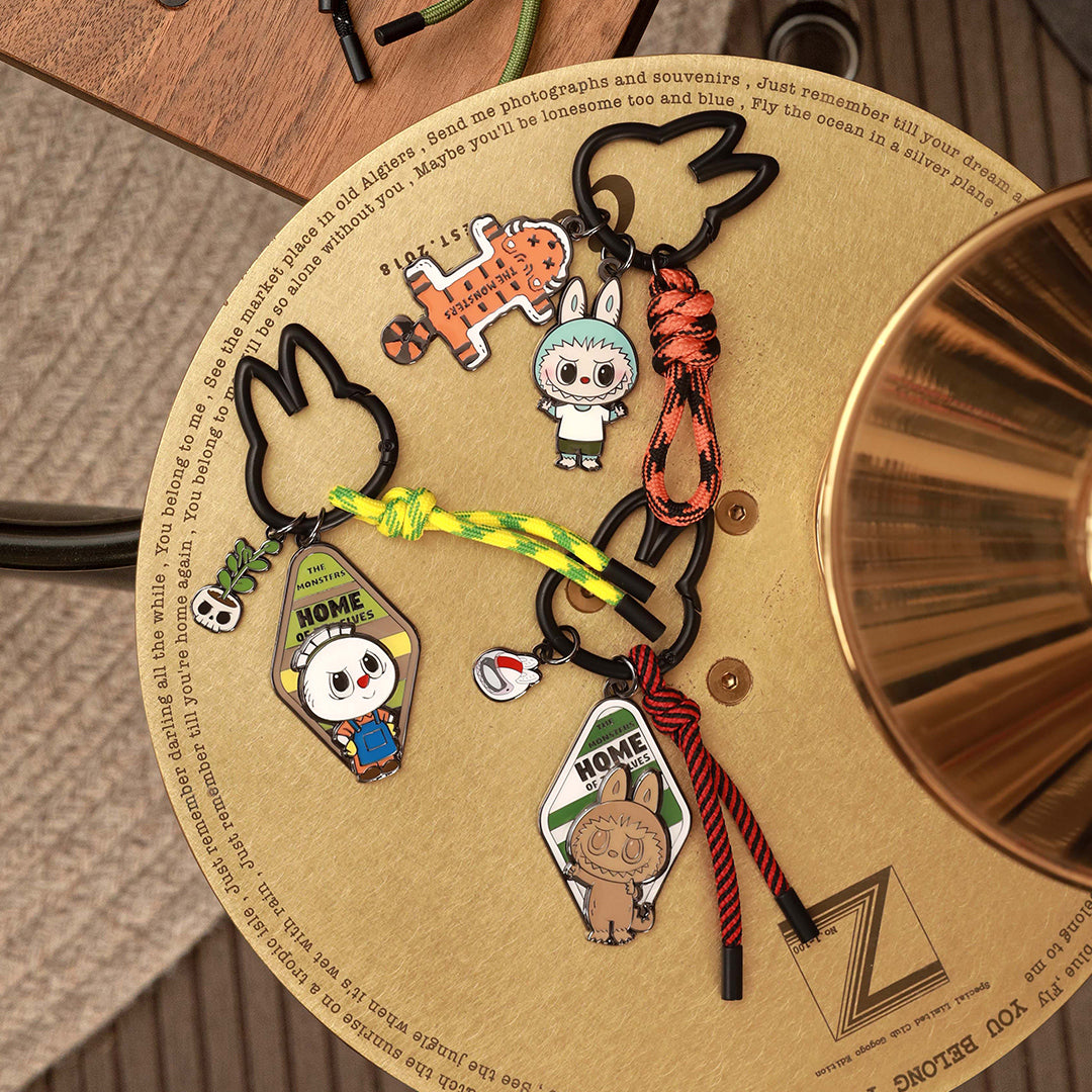 POP MART The Monsters Home of the Elves Series Pendant Keychain Blind Box