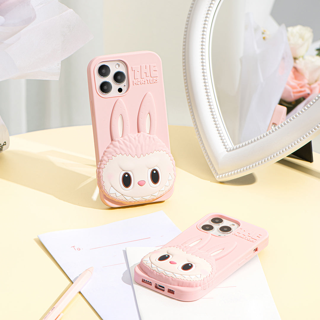 POP MART The Monsters LABUBU iPhone Case - Pink
