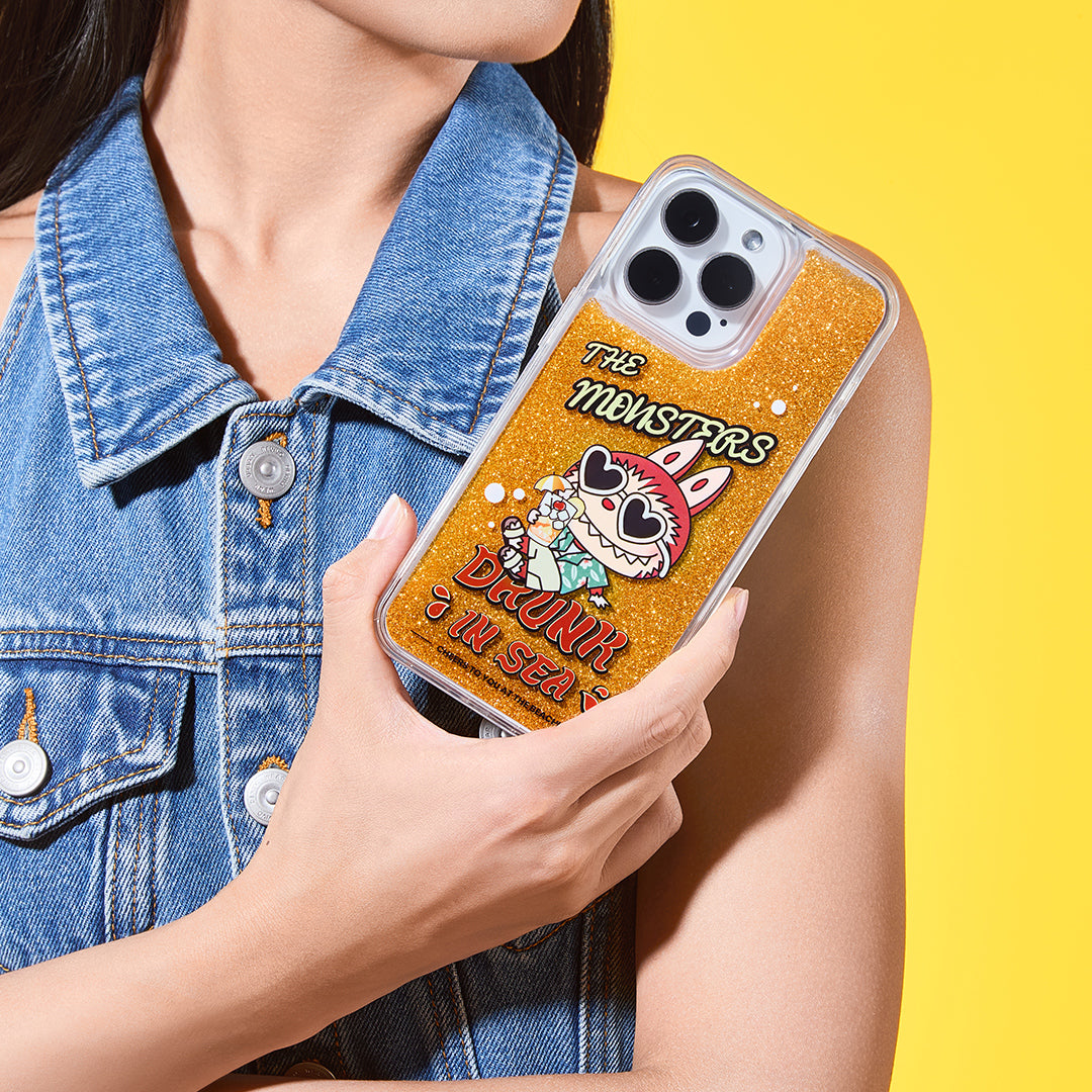 POP MART The Monsters LABUBU Drunk in Sea Series iPhone Case