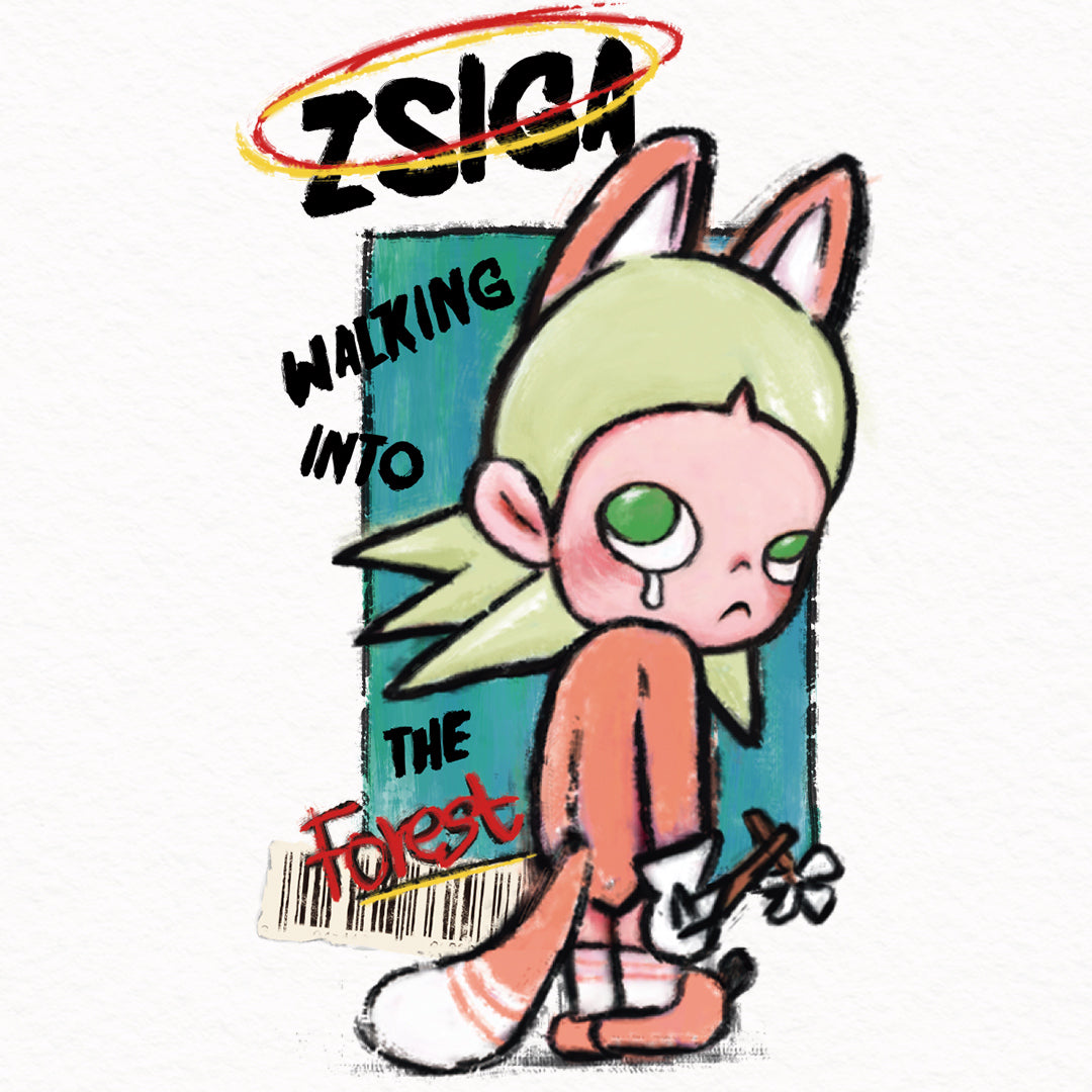 POP MART Zsiga Walking Into The Forest Series Blind Box