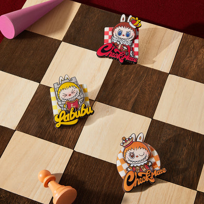 POP MART THE MONSTERS Let's Checkmate Series Fridge Magnet Blind Box