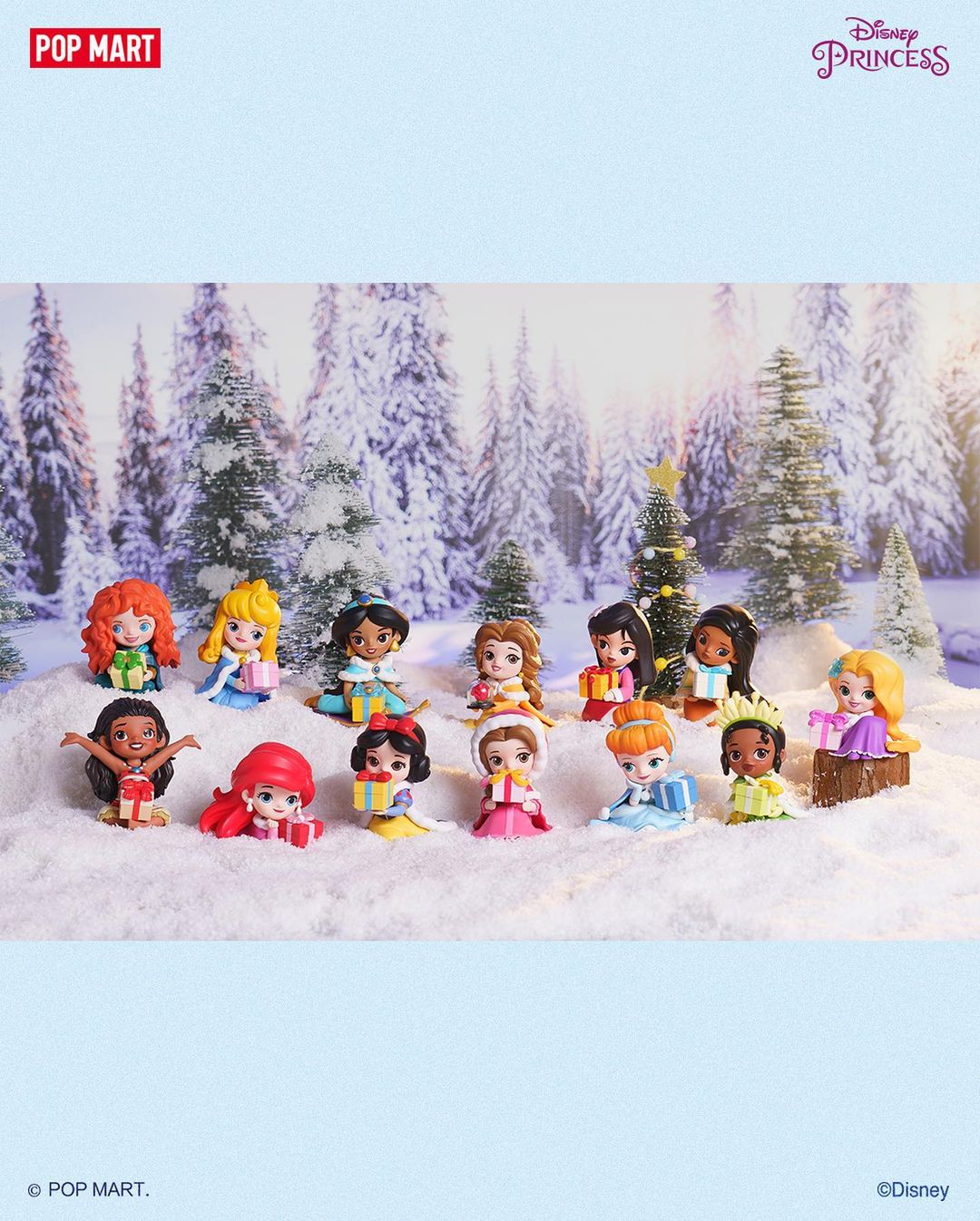 POP MART Disney Princess Winter Gifts Series