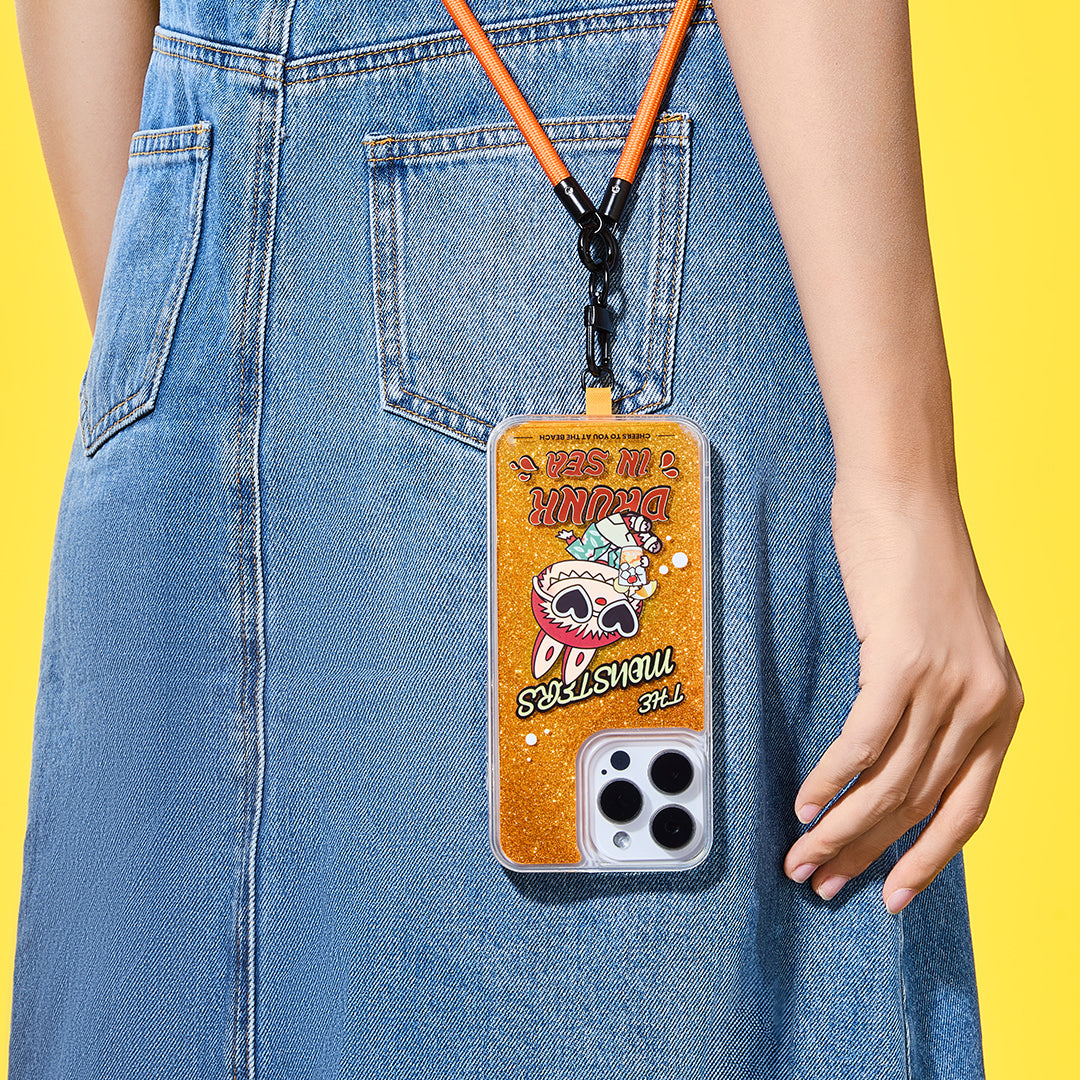 POP MART The Monsters LABUBU Drunk in Sea Series iPhone Case