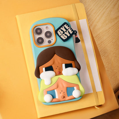 POP MART Crybaby Sunset Concert Series iPhone Case