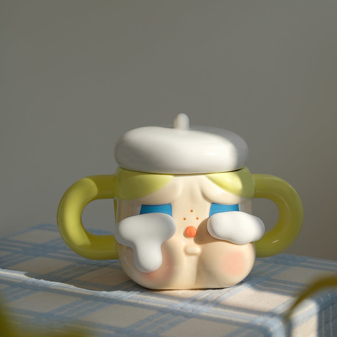 POP MART Crybaby Sad Club Series - Mug Cup with Cover