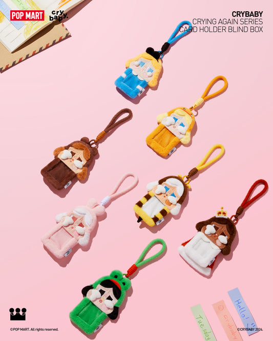 POP MART CRYBABY Crying Again Series-Card Holder Blind Box
