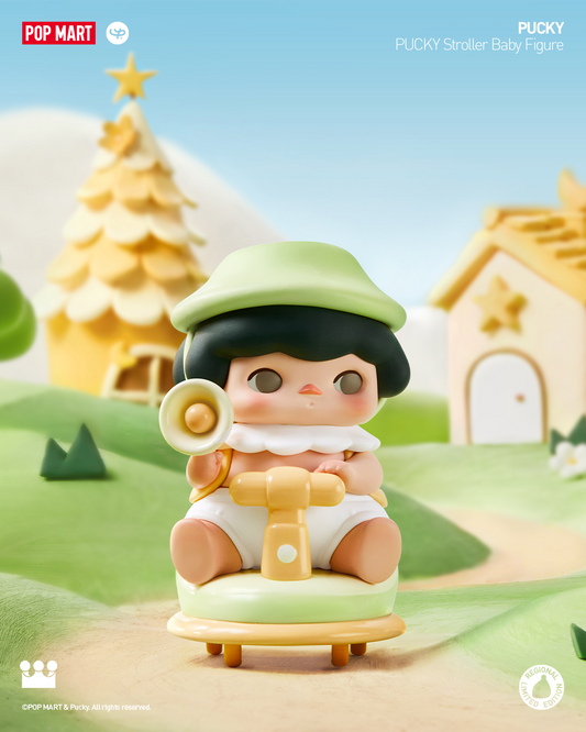 POP MART PUCKY Stroller Baby Figure
