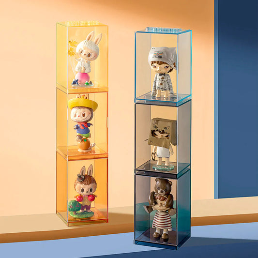 POP MART 100% Figurine Display Box (3 Pack)